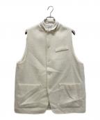 journal standard luxeジャーナルスタンダード ラックス）の古着「ツイードヘリンベスト」｜ホワイト