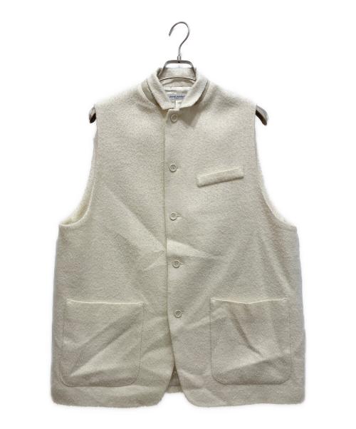 journal standard luxe（ジャーナルスタンダード ラックス）JOURNAL STANDARD LUXE (ジャーナルスタンダード ラックス) ツイードヘリンベスト ホワイト サイズ:freeの古着・服飾アイテム