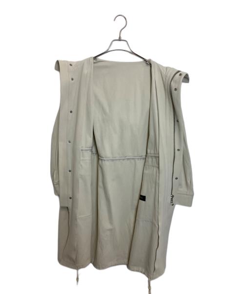 YLEVE（イレーヴ）YLEVE (イレーヴ) コットンマウンテンコート ホワイト サイズ:1の古着・服飾アイテム