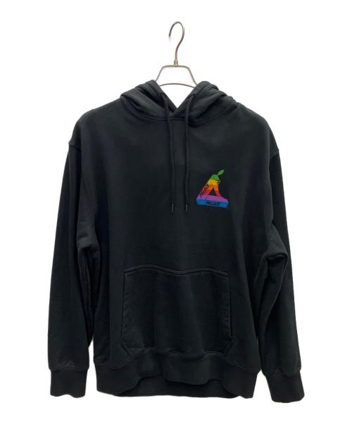 PALACE（パレス）PALACE (パレス) Jobsworth Hoodie ブラック サイズ:Lの古着・服飾アイテム