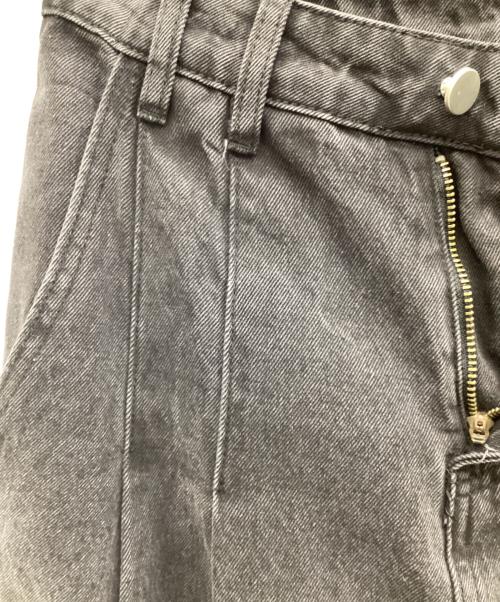 LONSLAN（ロンスラン）LONSLAN (ロンスラン) ブラックデニムパンツ ブラック サイズ:Sの古着・服飾アイテム