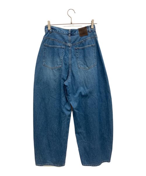 journal standard L'essage（ジャーナルスタンダード レサージュ）journal standard L'essage (ジャーナルスタンダード レサージュ) デニムカーブパンツ ブルー サイズ:36の古着・服飾アイテム