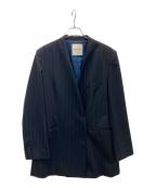 L'ESSAGE JOURNAL STANDARDジャーナルスタンダードレサージュ）の古着「HT/WOOL ビッグジャケット」｜ネイビー
