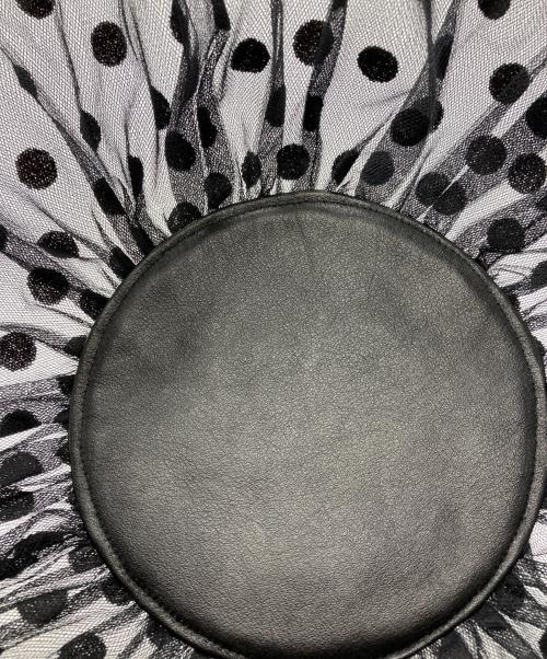 LUDLOW（ラドロー）LUDLOW (ラドロー) チュールショルダーバッグ ブラックの古着・服飾アイテム