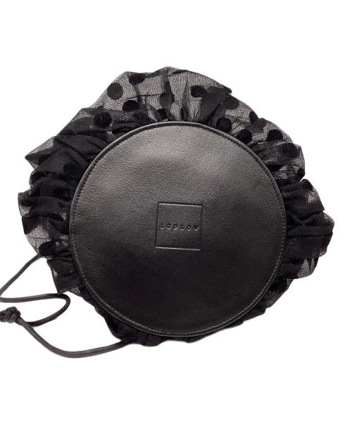 LUDLOW（ラドロー）LUDLOW (ラドロー) チュールショルダーバッグ ブラックの古着・服飾アイテム