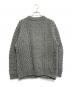 INVERALLAN (インバーアラン) ウールニットカーディガン グレー サイズ:表記なし：10000円