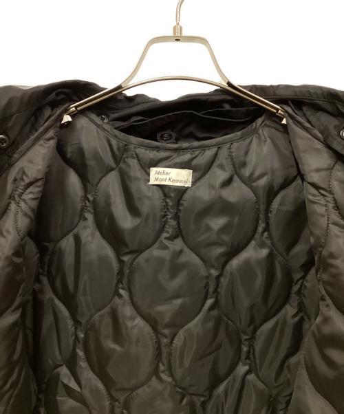 ATELIER MONT KEMMEL（アトリエモンケメル）Atelier Mont Kemmel (アトリエモンケメル) エトランジェコート ブラック サイズ:SIZE Freeの古着・服飾アイテム