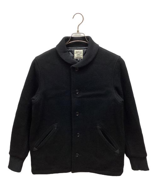 JACKMAN（ジャックマン）JACKMAN (ジャックマン) CONEY ISLAND (コニーアイランド) AWARD JACKET ブラック サイズ:Lの古着・服飾アイテム