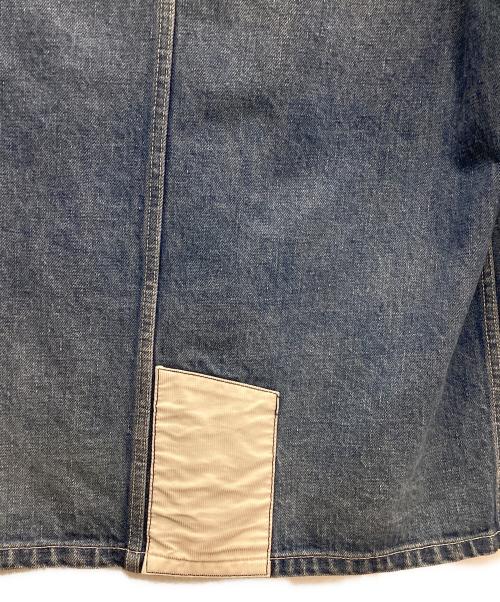 FDMTL（ファンダメンタル）FDMTL (ファンダメンタル) 刺し子クレイジーパターンカバーオール インディゴ サイズ:Mの古着・服飾アイテム