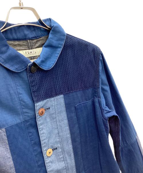 FDMTL（ファンダメンタル）FDMTL (ファンダメンタル) 刺し子クレイジーパターンカバーオール インディゴ サイズ:サイズ2の古着・服飾アイテム