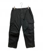 ordinary fitsオーディナリーフィッツ）の古着「カーゴパンツ」｜ブラック