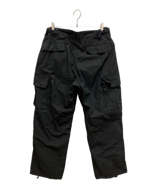 ordinary fits（オーディナリーフィッツ）ordinary fits (オーディナリーフィッツ) カーゴパンツ ブラック サイズ:3の古着・服飾アイテム
