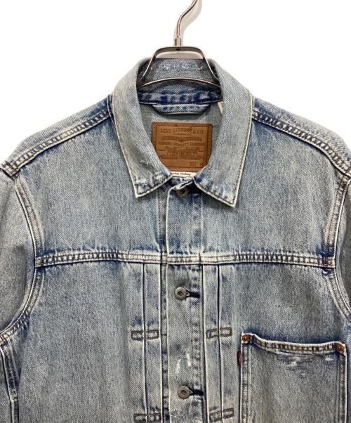 LEVI'S PReMIUM（リーバイス プレミアム）LEVI'S PReMIUM (リーバイス プレミアム) TYPE I トラッカージャケット ライトブルー サイズ:Mの古着・服飾アイテム
