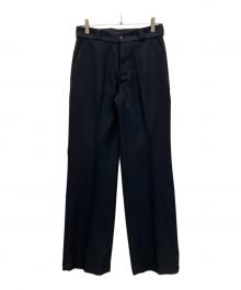 THE SHINZONE（ザ シンゾーン）の古着「CENTER PRESS PANTS」｜ブラック