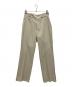 THE SHINZONE（ザ シンゾーン）の古着「CENTER PRESS PANTS」｜ベージュ