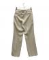 THE SHINZONE (ザ シンゾーン) CENTER PRESS PANTS ベージュ サイズ:to 未使用品：9000円