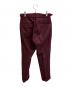 BERWICH (バーウィック) スコッチプリーツパンツ ボルドー サイズ:42：11000円