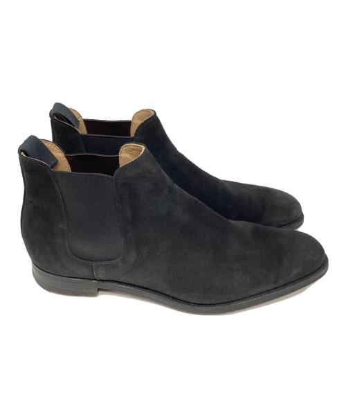 Crockett & Jones（クロケット＆ジョーンズ）Crockett & Jones (クロケット＆ジョーンズ) BEAMS F (ビームスエフ) サイドゴアブーツ ブラック サイズ:6 1/2Eの古着・服飾アイテム