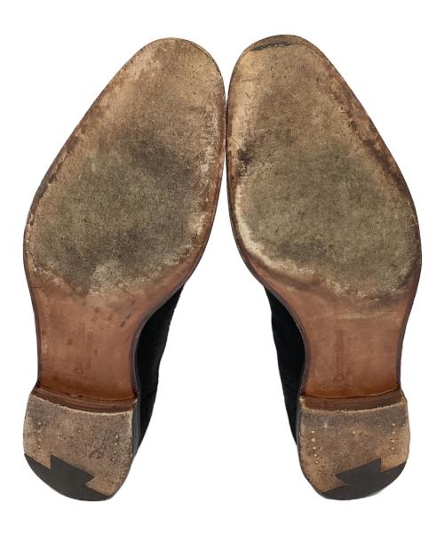 Crockett & Jones（クロケット＆ジョーンズ）Crockett & Jones (クロケット＆ジョーンズ) BEAMS F (ビームスエフ) サイドゴアブーツ ブラック サイズ:6 1/2Eの古着・服飾アイテム