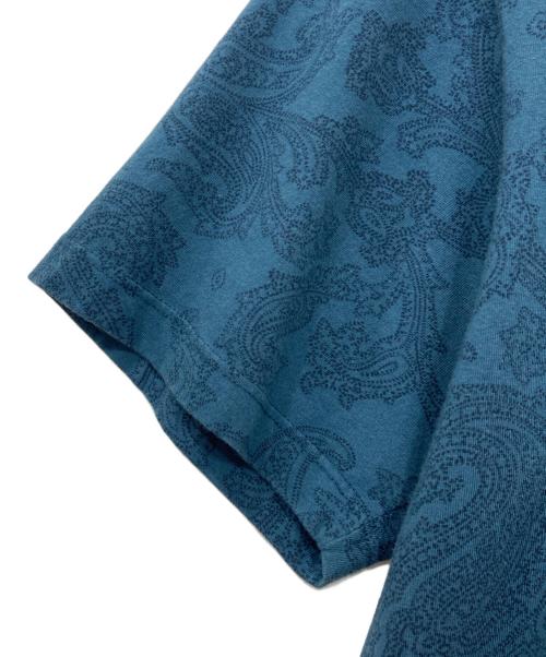 ETRO（エトロ）ETRO (エトロ) ペイズリー柄Tシャツ ブルー サイズ:Ｍの古着・服飾アイテム