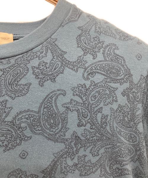 ETRO（エトロ）ETRO (エトロ) ペイズリー柄Tシャツ ブルー サイズ:Ｍの古着・服飾アイテム
