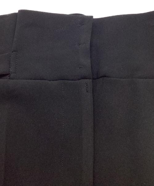 Heve（ヘイヴ）Heve (ヘイヴ) ハイウエストデザインスラックス ブラック サイズ:38の古着・服飾アイテム