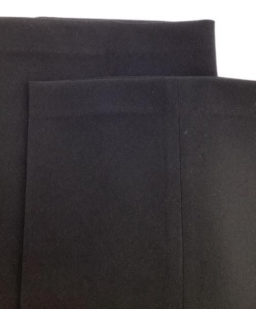 Heve（ヘイヴ）Heve (ヘイヴ) ハイウエストデザインスラックス ブラック サイズ:38の古着・服飾アイテム