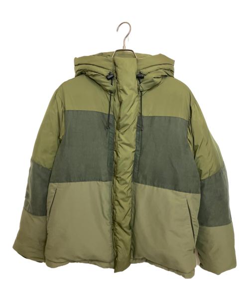 ZUCCA（ズッカ）ZUCCA (ズッカ) ドッキングダウンジャケット オリーブ サイズ:Mの古着・服飾アイテム
