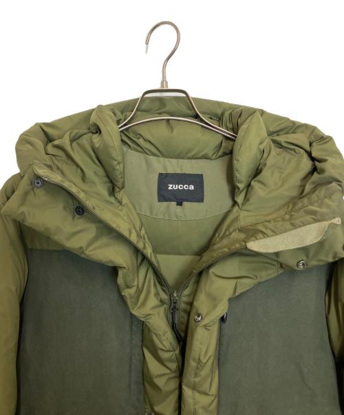 ZUCCA（ズッカ）ZUCCA (ズッカ) ドッキングダウンジャケット オリーブ サイズ:Mの古着・服飾アイテム