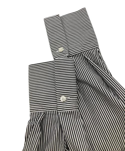 SOEJU（ソージュ）SOEJU (ソージュ) バンドカラーロングシャツ ブルー サイズ:Fの古着・服飾アイテム