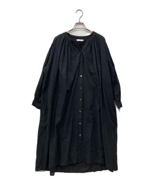 kurashi&trips publishing（クラシアンドトリップス パブリッシング）KURASHI&Trips PUBLISHING (クラシアンドトリップス パブリッシング) 3WAY後ろさがりギャザーワンピース ブラック サイズ:Freeの古着・服飾アイテム