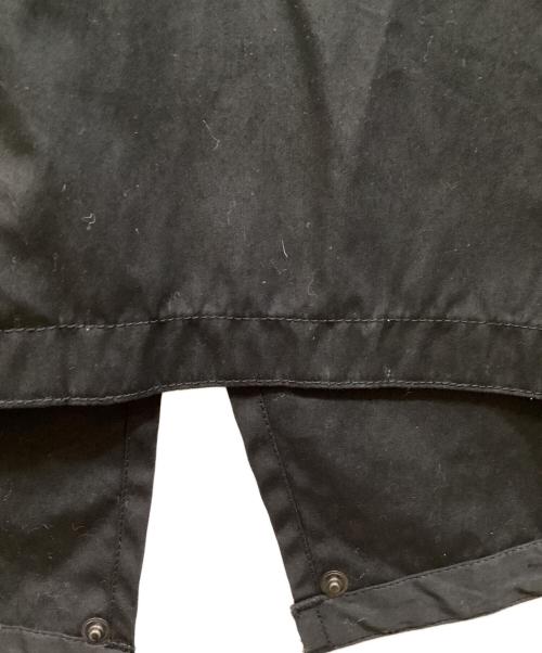 LOEFF（ロエフ）LOEFF (ロエフ) OX スタンドカラー ミリタリーコート ブラックの古着・服飾アイテム