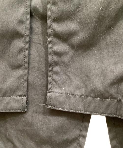 LOEFF（ロエフ）LOEFF (ロエフ) OX スタンドカラー ミリタリーコート ブラックの古着・服飾アイテム