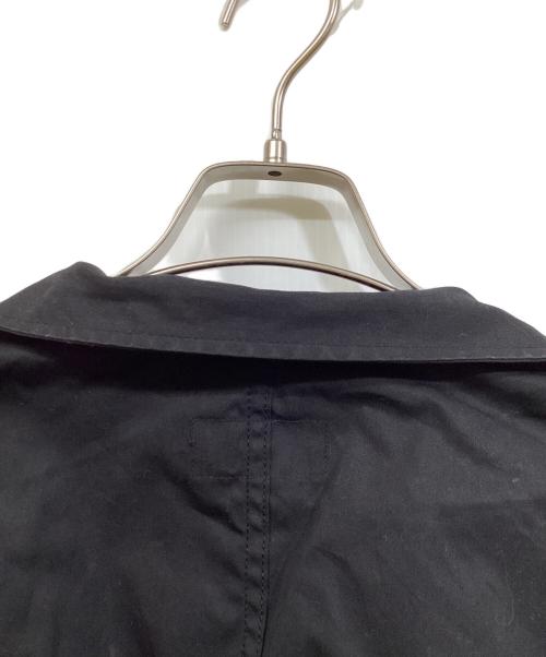 LOEFF（ロエフ）LOEFF (ロエフ) OX スタンドカラー ミリタリーコート ブラックの古着・服飾アイテム