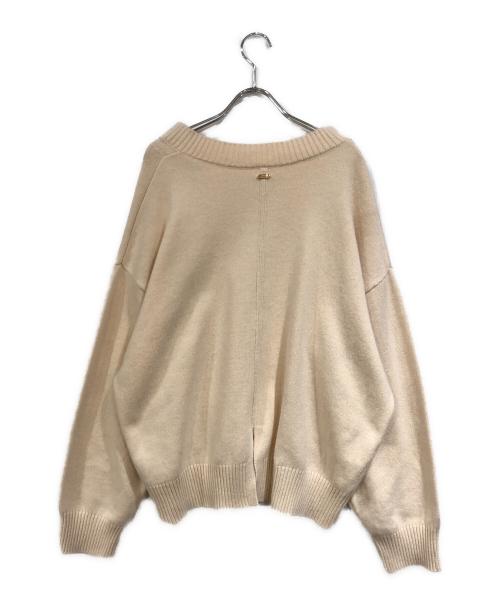 GALLARDA GALANTE（ガリャルダガランテ）GALLARDA GALANTE (ガリャルダガランテ) バックスリットVニット アイボリー サイズ:SIZE Freeの古着・服飾アイテム