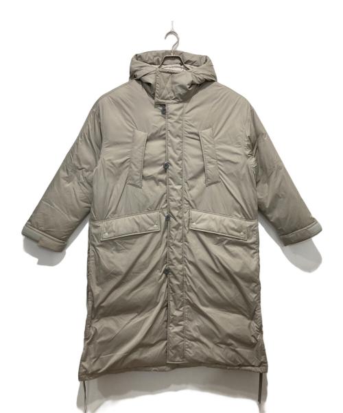mb（エムビー）MB (エムビー) ハイエンドダウンコート ベージュ サイズ:Lの古着・服飾アイテム