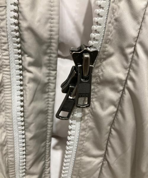 mb（エムビー）MB (エムビー) ハイエンドダウンコート ベージュ サイズ:Lの古着・服飾アイテム