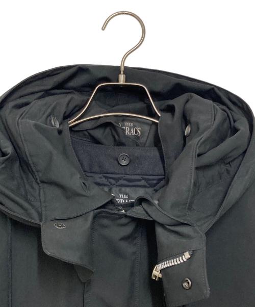 THE RERACS（ザ リラクス）THE RERACS (ザ リラクス) ライナー付モッズコート ブラック サイズ:48の古着・服飾アイテム