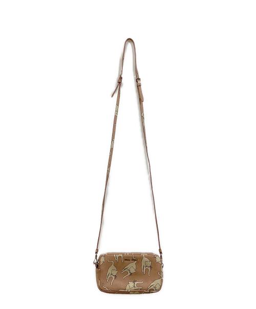 MIU MIU（ミュウミュウ）MIU MIU (ミュウミュウ) ショルダーポーチ ピンクの古着・服飾アイテム