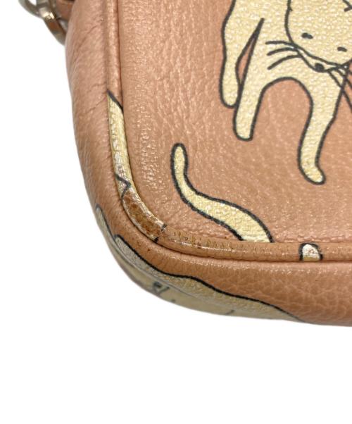 MIU MIU（ミュウミュウ）MIU MIU (ミュウミュウ) ショルダーポーチ ピンクの古着・服飾アイテム