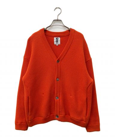 中古・古着通販】TENBOX (テンボックス) FOOTSIES CARDIGAN オレンジ