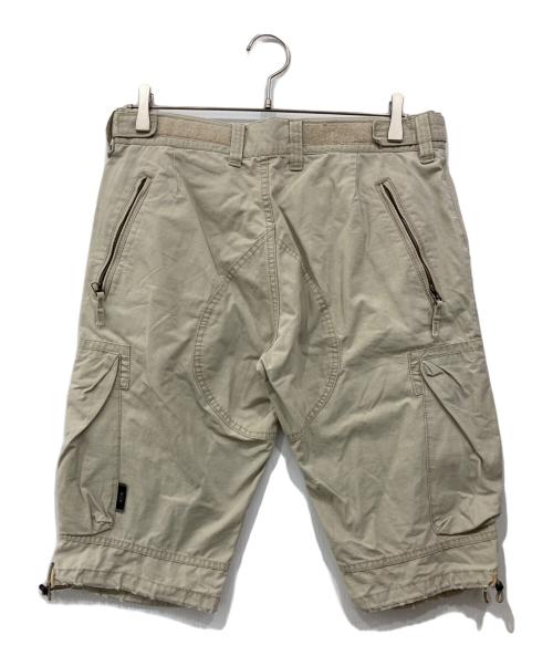 Hysteric Glamour（ヒステリックグラマー）Hysteric Glamour (ヒステリックグラマー) ガールプリントハーフパンツ ベージュ サイズ:Mの古着・服飾アイテム