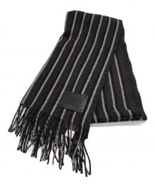 LOUIS VUITTON（ルイ ヴィトン）の古着「カシミヤ混マフラー」｜グレー