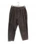 N.HOOLYWOOD（エヌ ハリウッド）の古着「コーデュロイパンツ　2202-PT07-007」｜チャコールグレー