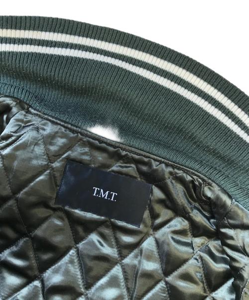 TMT（ティーエムティー）TMT (ティーエムティー) ウールスタジャン グリーン サイズ:Sの古着・服飾アイテム