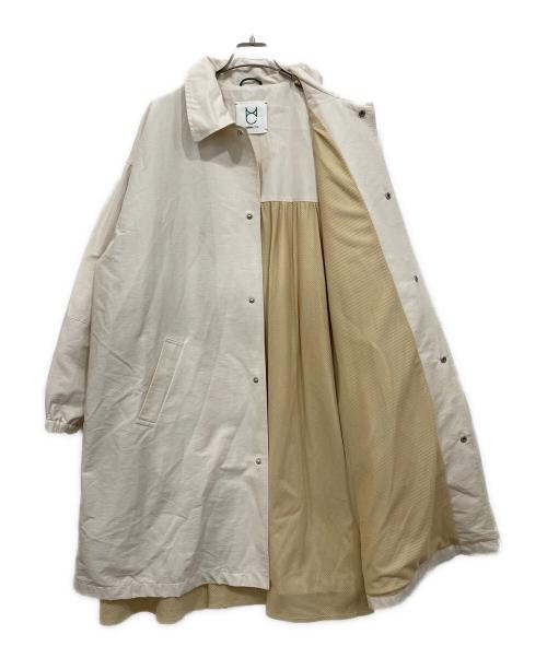 HeRIN.CYE（ヘリンドットサイ）HeRIN.CYE (ヘリンドットサイ) A line coach JK ベージュ サイズ:Freeの古着・服飾アイテム