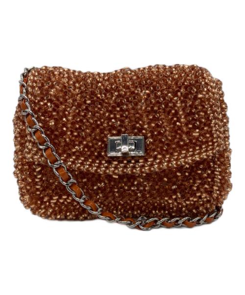 ANTEPRIMA（アンテプリマ）ANTEPRIMA (アンテプリマ) ワイヤーショルダーバッグ オレンジの古着・服飾アイテム