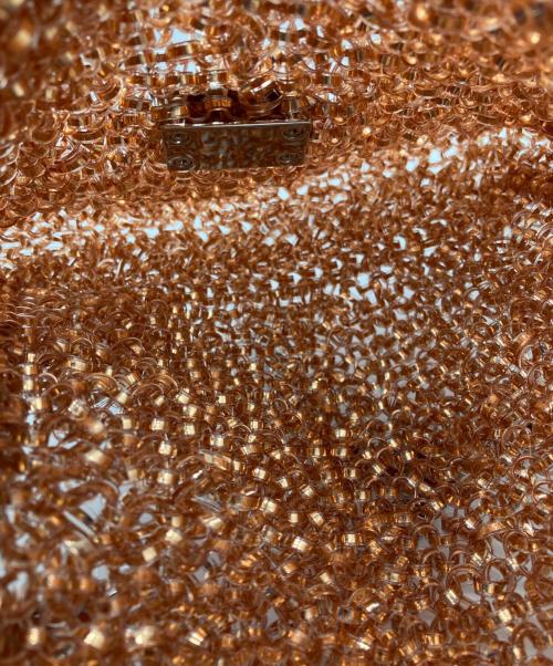 ANTEPRIMA（アンテプリマ）ANTEPRIMA (アンテプリマ) ワイヤーショルダーバッグ オレンジの古着・服飾アイテム