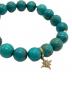 中古・古着 MIZUKI (ミズキ) ターコイズブレスレット：8000円