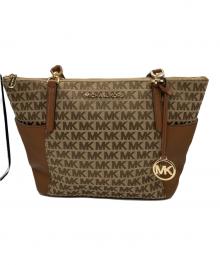 MICHAEL KORS（マイケル・コース）の古着「トートバッグ」｜ベージュ